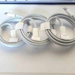 (3) New authentic Apple USB-C to Lightning Cable (1 m)